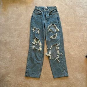 Urban outfitters BDG high rise baggy ripped jeans
